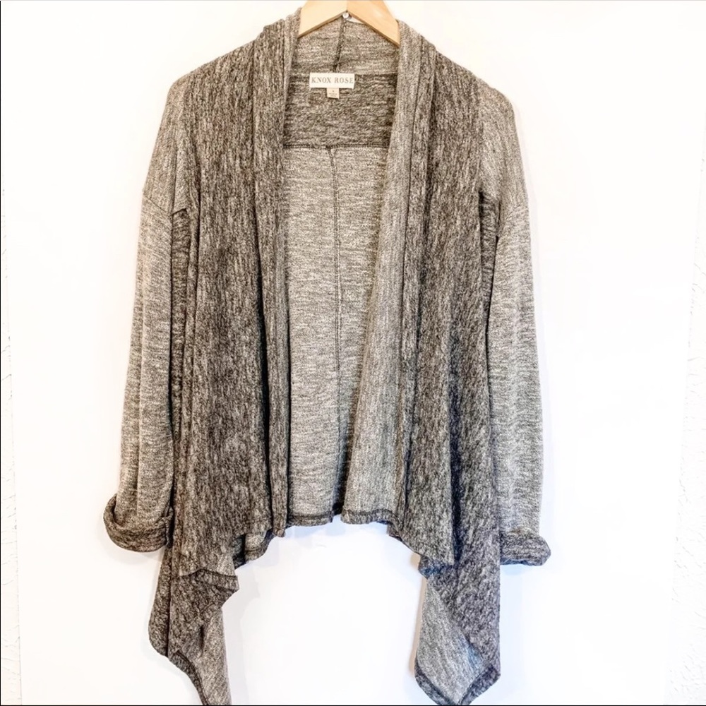 Knox Rose• Heathered Gray Cardigan